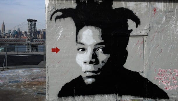 jef aérosol street art basquiat new york 