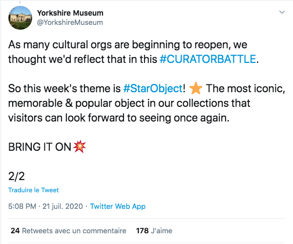 best museum bum challenge screen twitter challenge prochain yorkshire museum starobject 