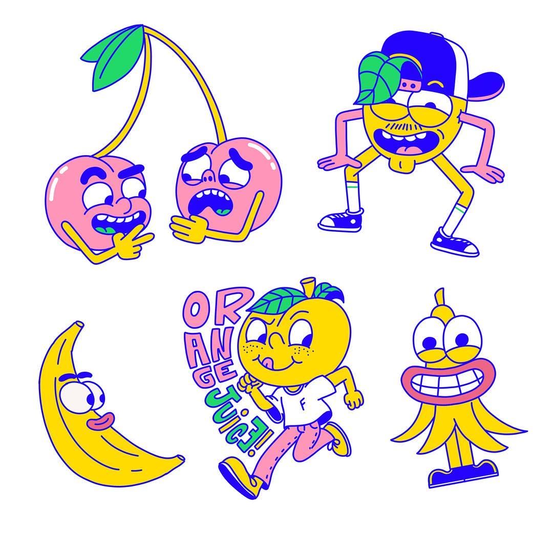Nart fruits dessin