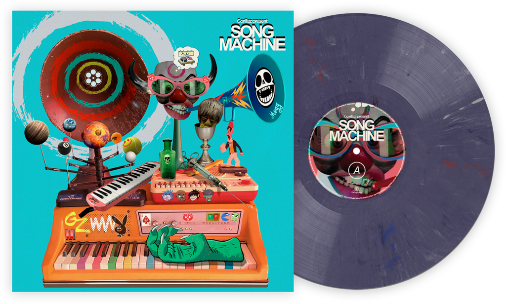 Gorillaz song machine album vinyle 