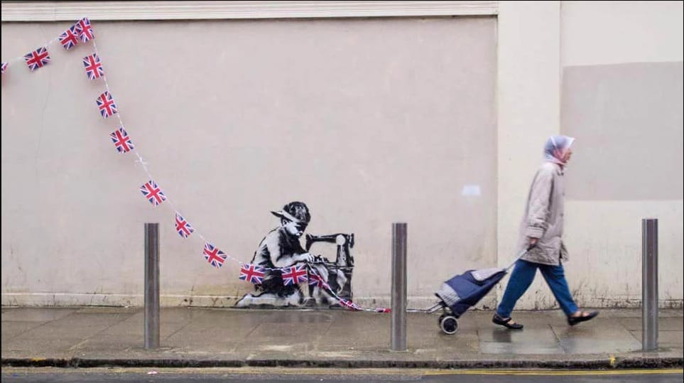 Banksy slave labour
