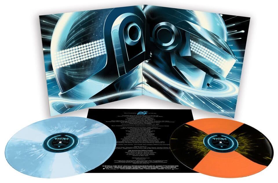 Daft Punk Vinyle deluxe coloré inédit 