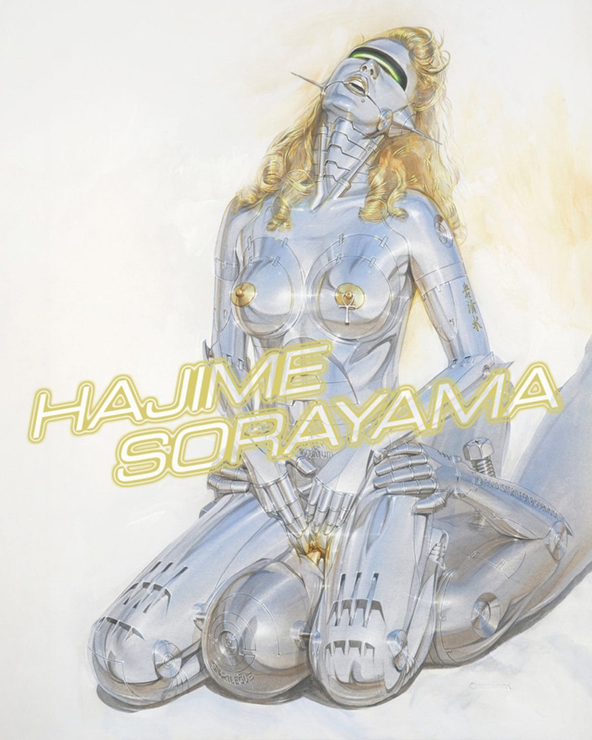 Illustration réalisée par Hajime Sorayama.