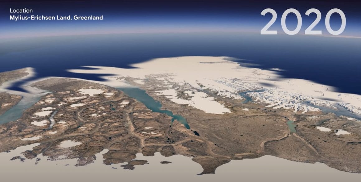 Google Earth lance une fonction timelapse qui fait réfléchir 2