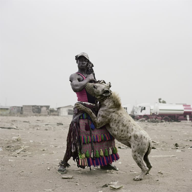 Abdullahi Mohammed with Mainasara, Ogere-Remo, Nigeria, 2007 par Pieter Hugo