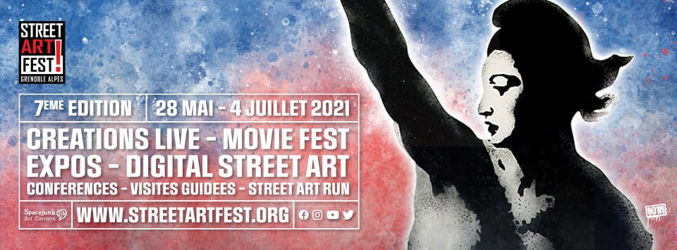 Affiche Le Street Art Fest.