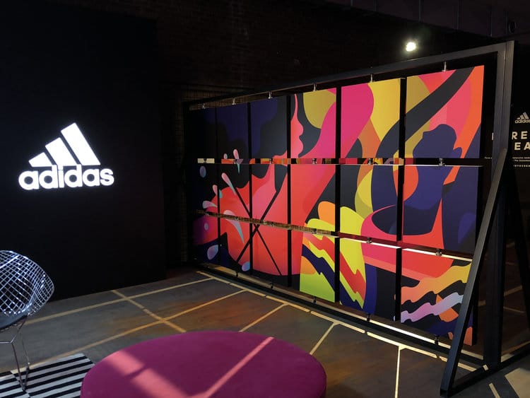 Photographie du projet Adidas.