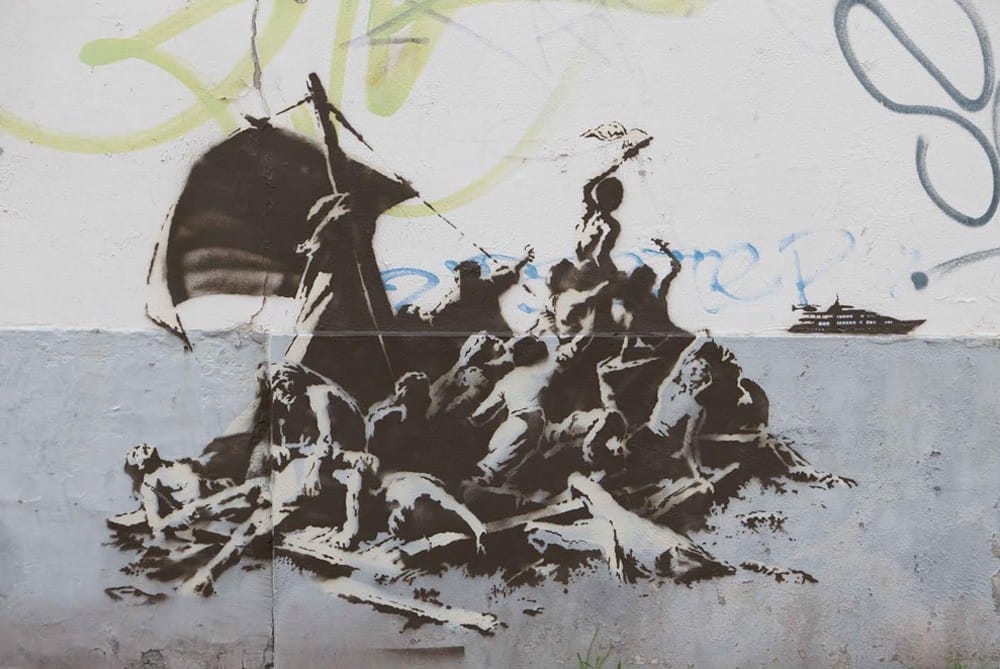 Banksy aurait-il de nouveau frappé ce week end ? 4