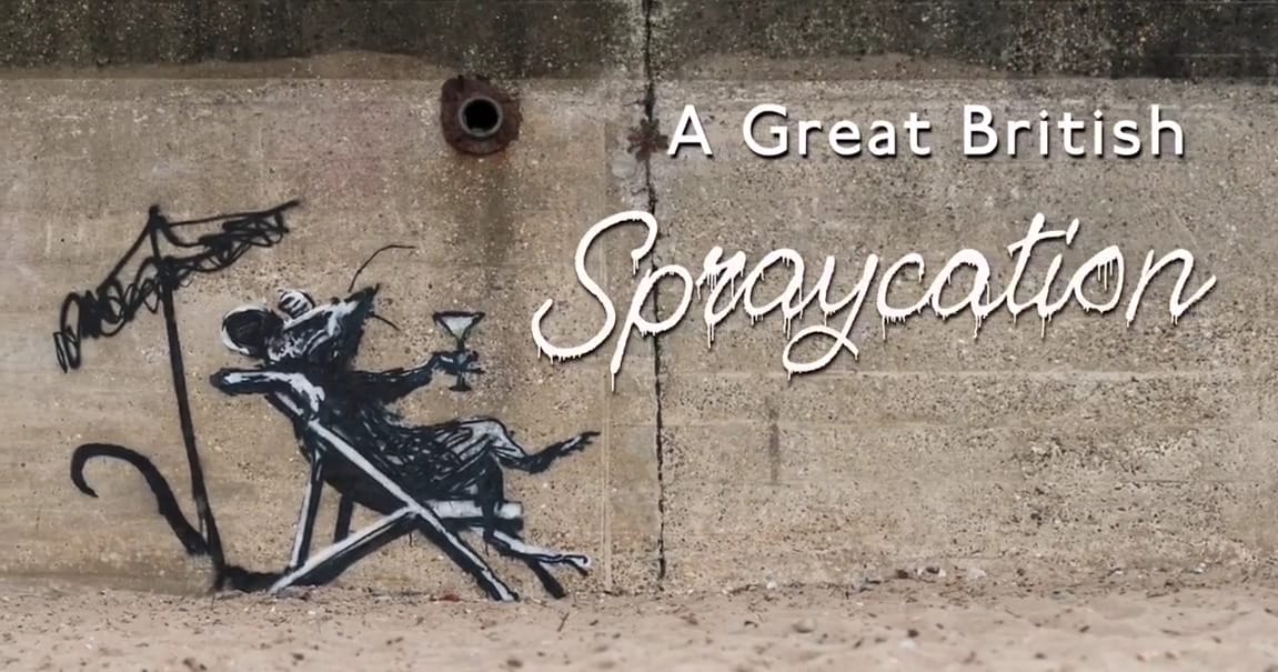 Banksy revendique des œuvres apparues sur la côte anglaise 1
