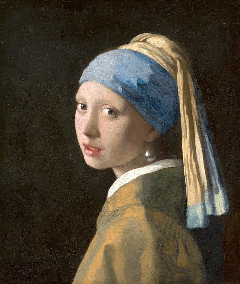 La jeune fille à la perle, Johannes Vermeer