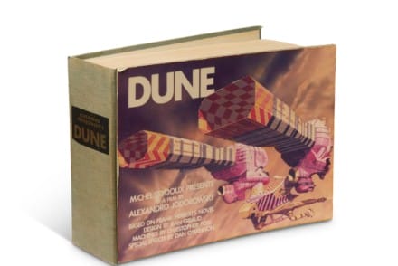 Photographie, livre storyboard du film Dune (1975)