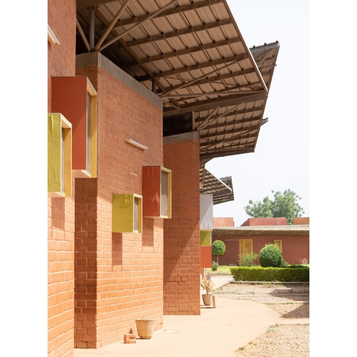 Photo des toits de Clinique chirurgicale et centre de santé de Léo au Burkina Faso