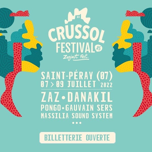 Affiche et programmation de Crussol Festival