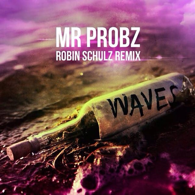 Pochette du remix de Robin Schulz de Waves de Mr Probz