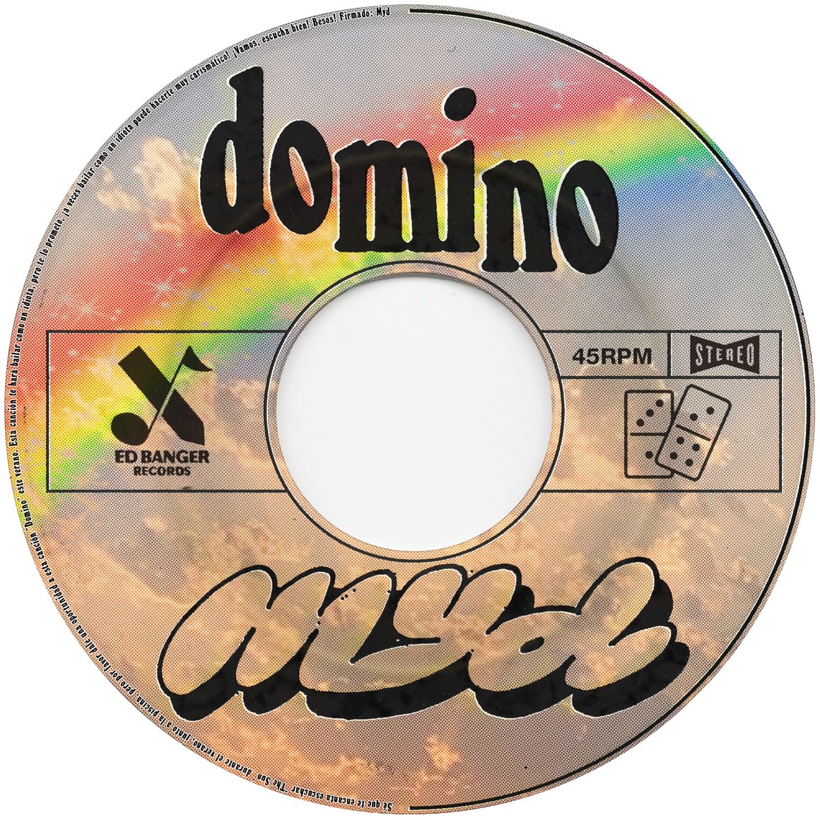 Cover du single domino par Myd
