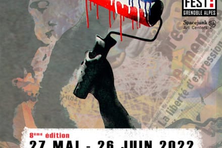 Affiche du Street Art Fest Grenoble-Alpes 2022