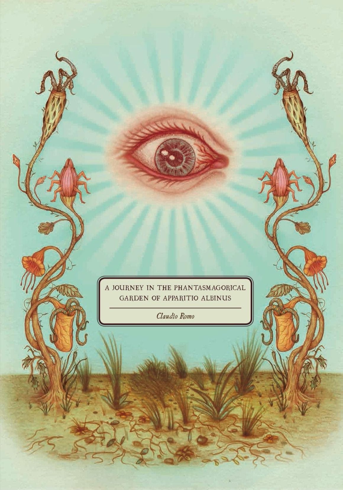 Ces illustrations se trouvent sur la couverture du livre A journey in the phantasmagorical garden of Apparitio Albinus.