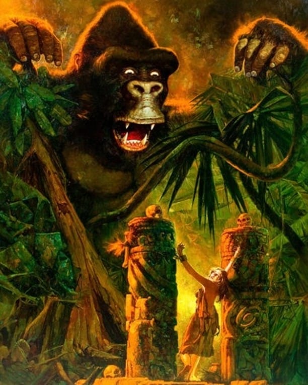 King Kong par Sanjulian