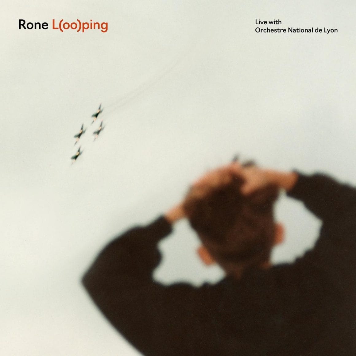 Cover de l'album L(oo)ping, un homme regardant des oiseaux voler Bora Vocal