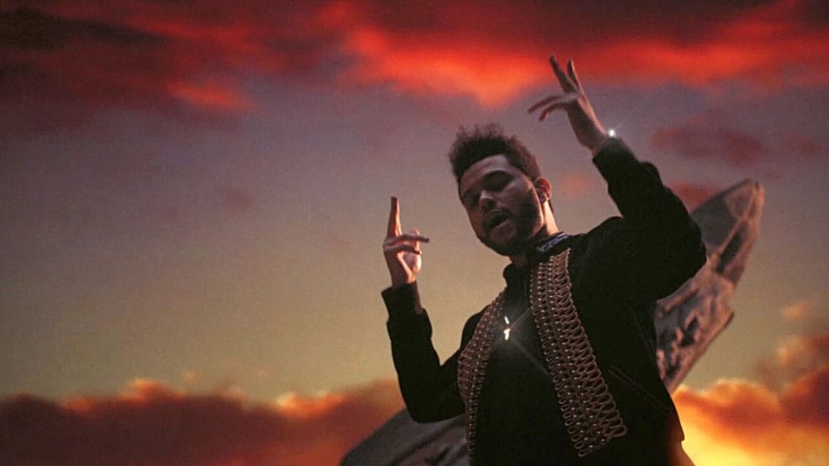 The Weeknd dans le clip de I feel it coming