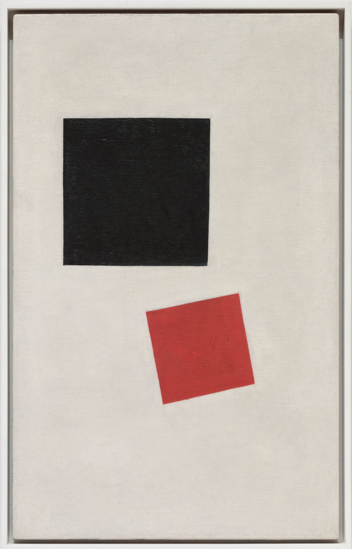Oeuvre Carré noir et carré rouge de Malevitch
