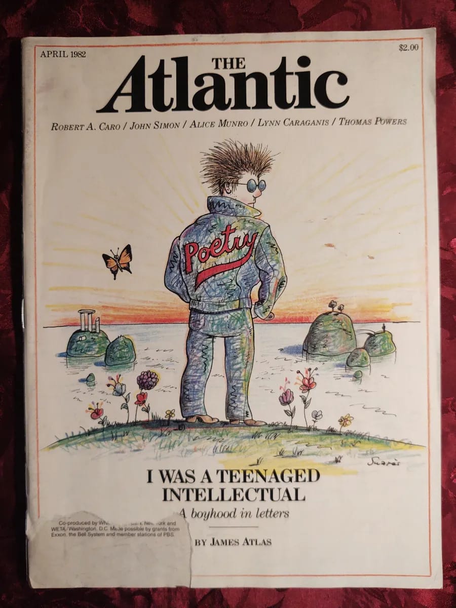 Couverture du magazine "The Atlantic Monthly" réalisée par Guy Billout