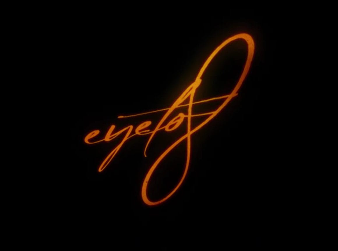 Logo orange de l'artiste Eyeto8.