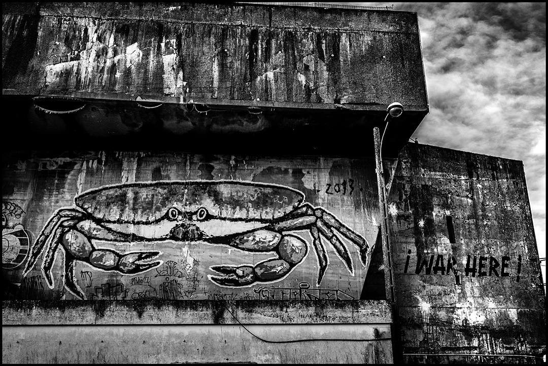 Crabe de la base sous-marine de Lorient en 2013