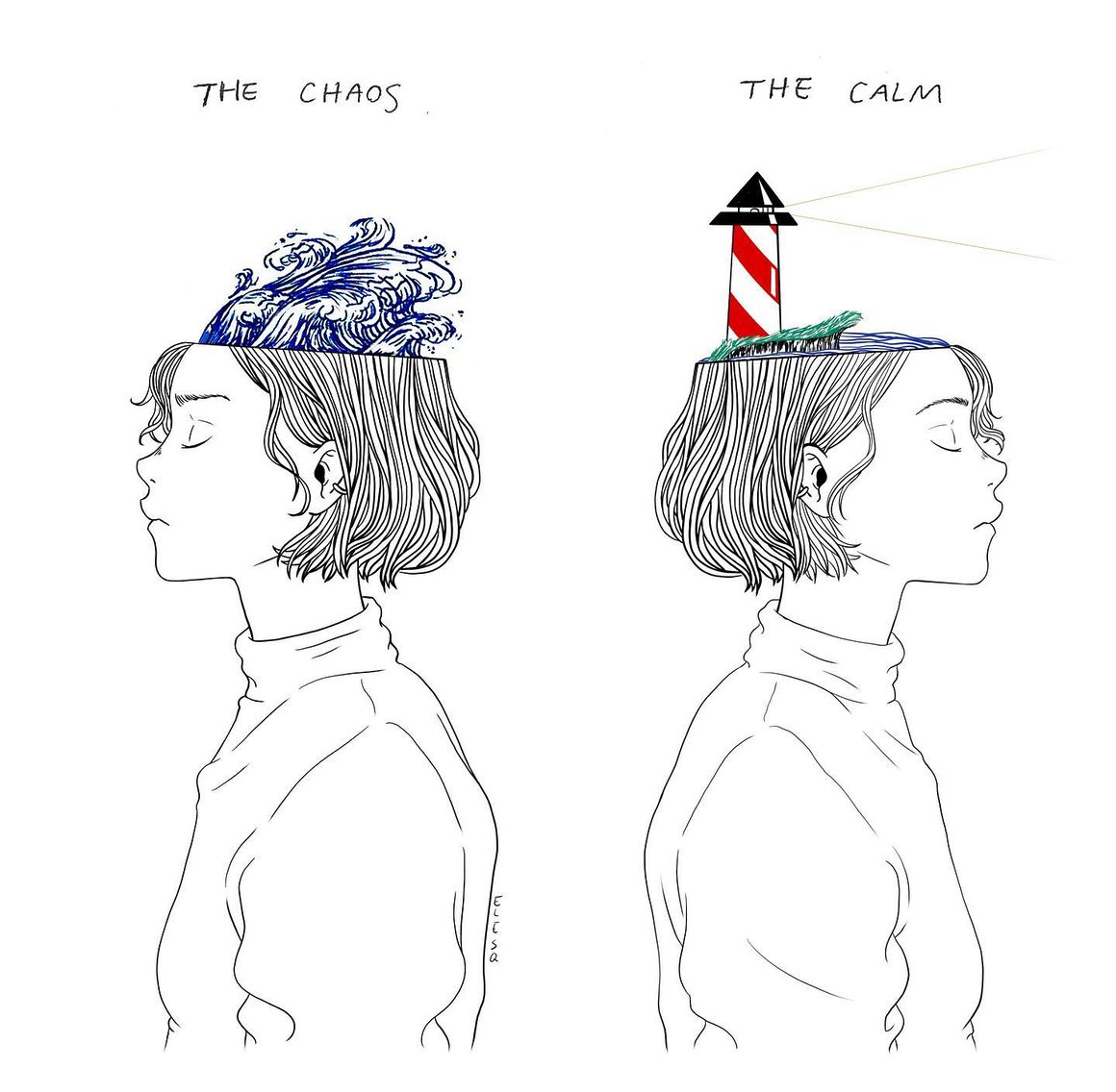 The Chaos/The Calm - Elliana Esquivel