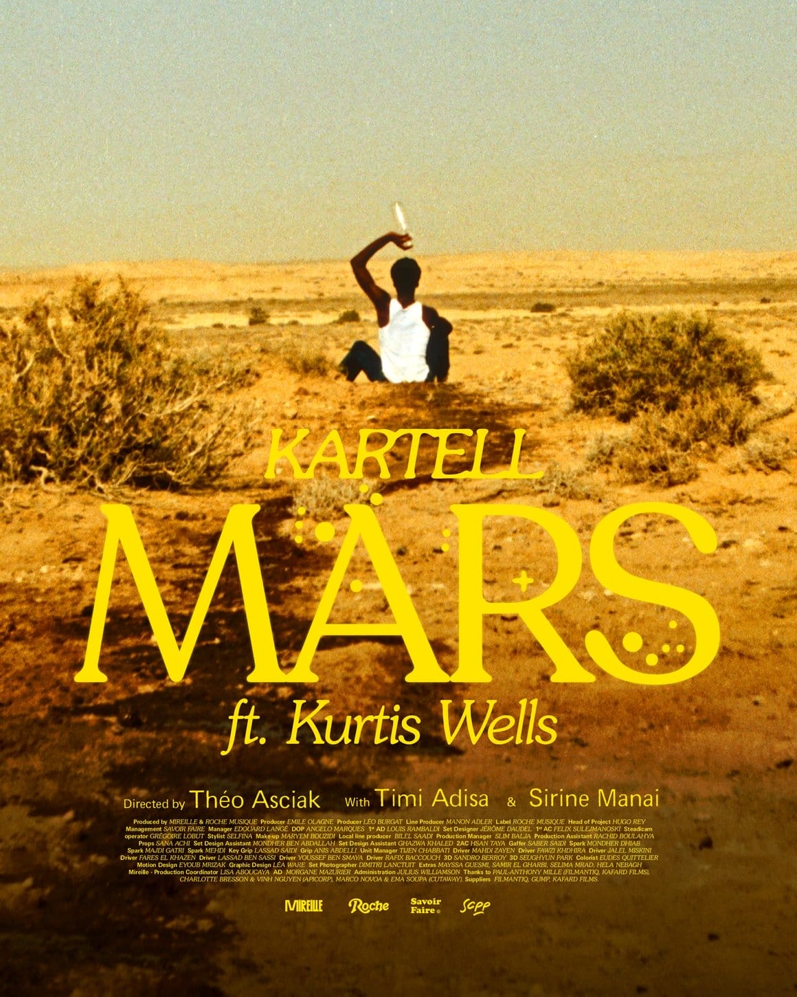 Affiche du clip vidéo Mars de Kartell avec Kurtis Wells