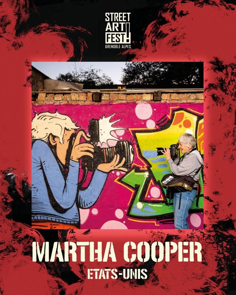 Une exposition dédiée à Martha Cooper sera mise en place