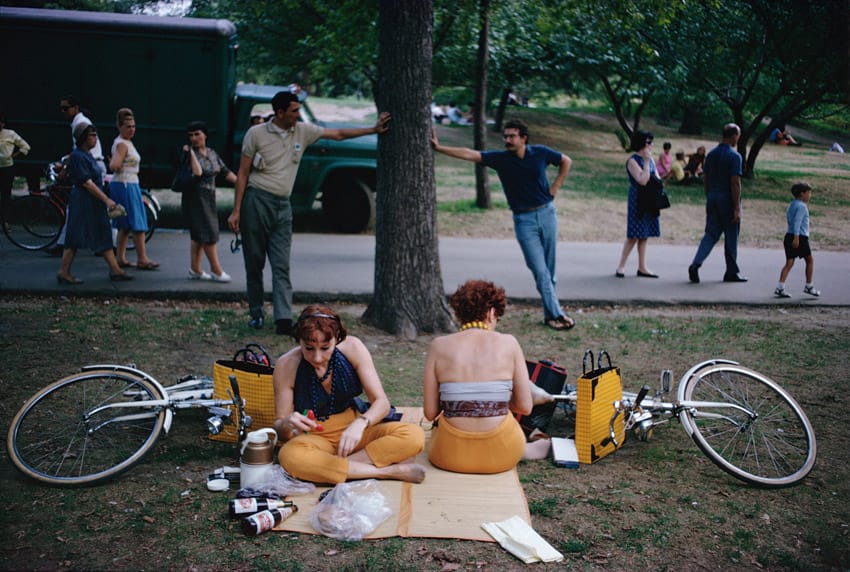 © Joel Meyerowitz, Central Park, New York City, 1966