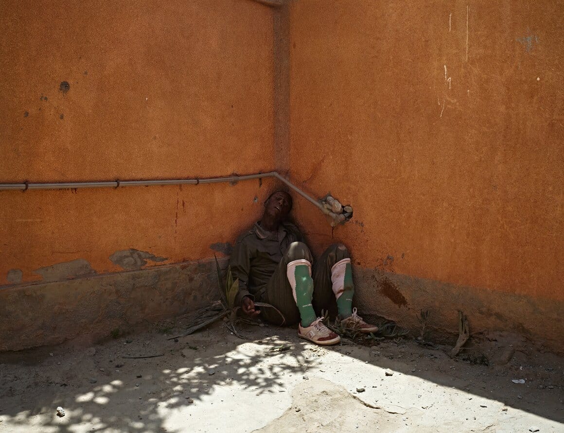 Luc Delahaye Death of a Mercenary tirage chromogène numérique 2011