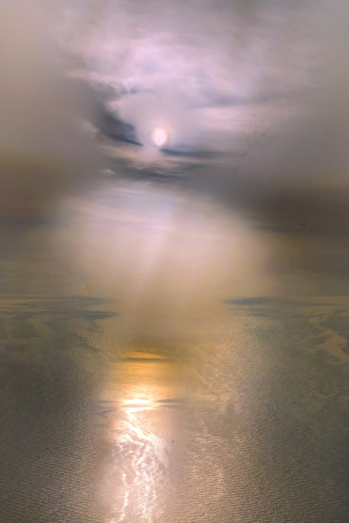 Lever du soleil sur le Bosphore, Istambul.