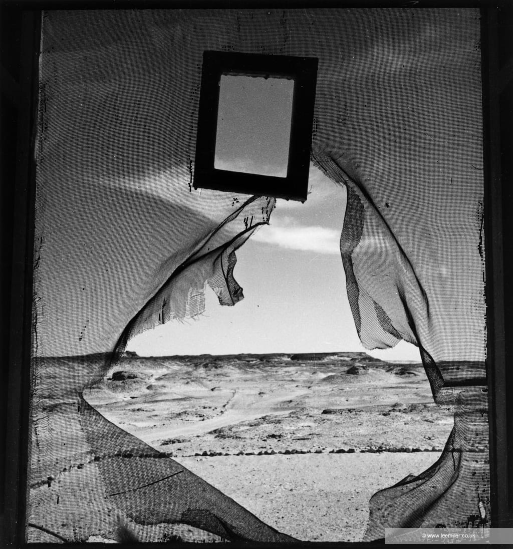 Lee Miller,
Portrait de l’Espace
Portrait of Space
Al Bulwayeb, près de Siwa,1937
Lee Miller Archives
© Lee Miller Archives, England 2025
All rights reserved