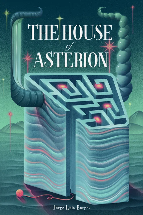 the house of asterion illustration de livre par Wenjing Yang