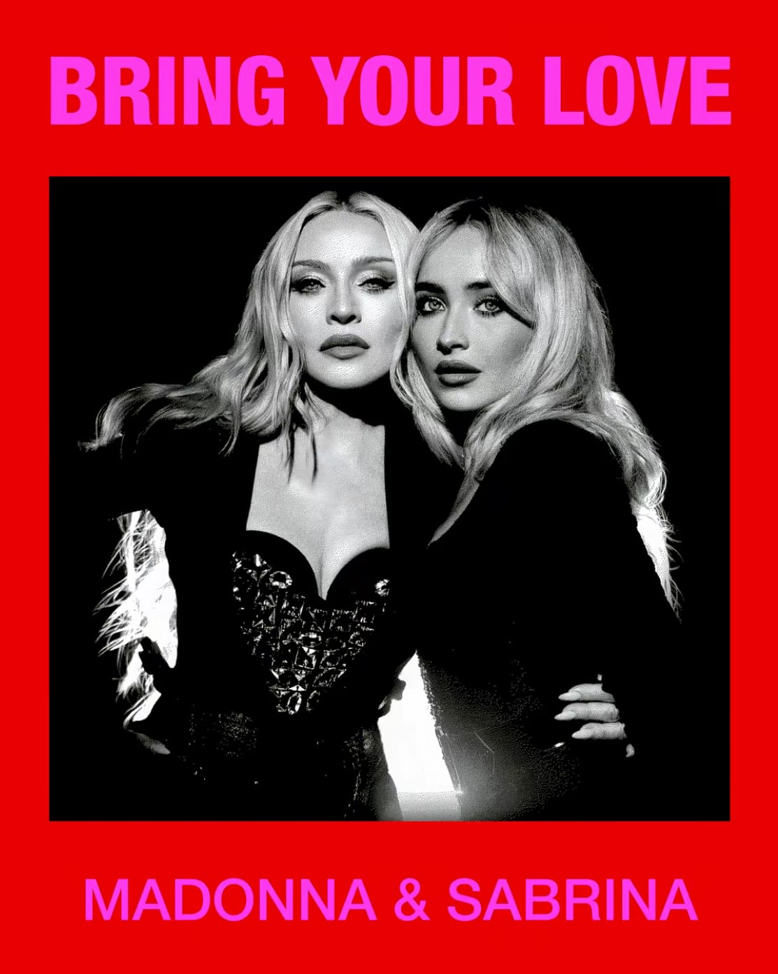 Madonna et Sabrina Carpenter se tiennent ensemble pour la cover de leur single partagé